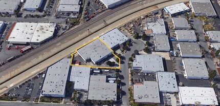 13724 Borate St, Santa Fe Springs, CA - AERIAL  map view