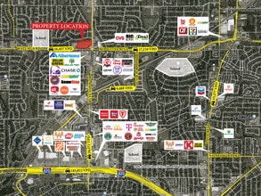 6601 Watauga Rd, Watauga, TX - AÉRIEN Vue de la carte - Image1