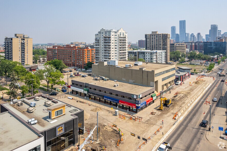 11460 Jasper Av NW, Edmonton, AB à louer - Aérien - Image 3 de 3