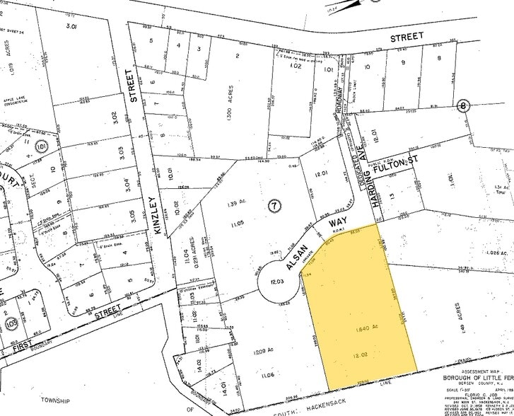 3 Alsan Way, Little Ferry, NJ for lease - Plat Map - Image 3 of 3