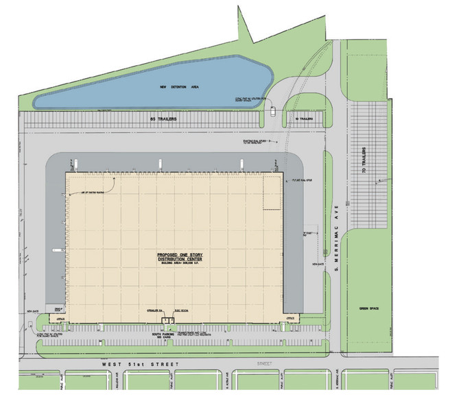 5063 S Merrimac Ave, Chicago, IL à vendre - Plan de site - Image 1 de 1