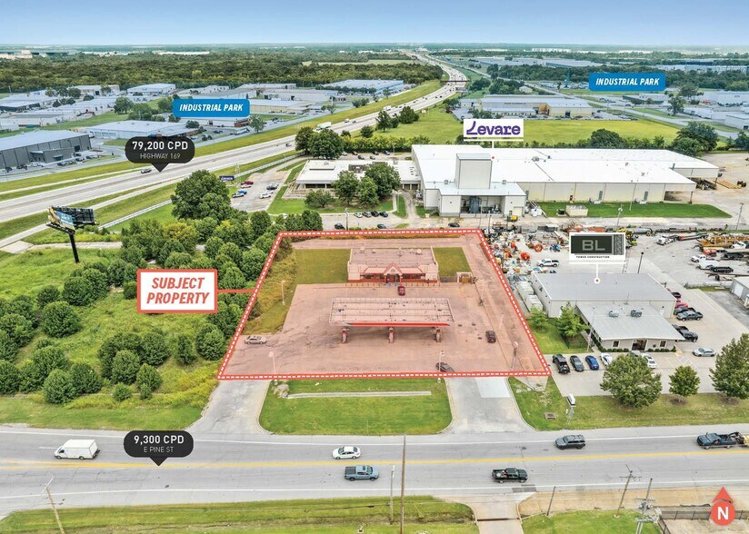 11015 E Pine St, Tulsa, OK à vendre - Photo du bâtiment - Image 3 de 5