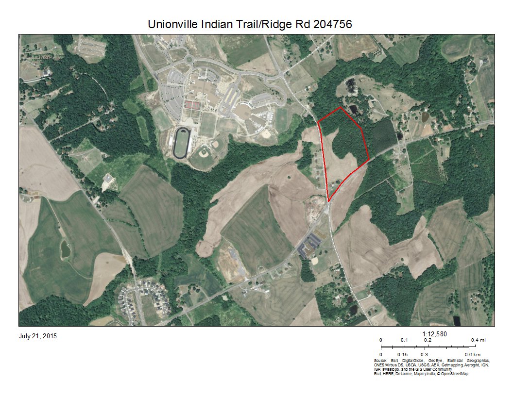 Unionville-Indian Trail & Ridge Rd, Unionville, NC à vendre Photo du bâtiment- Image 1 de 2