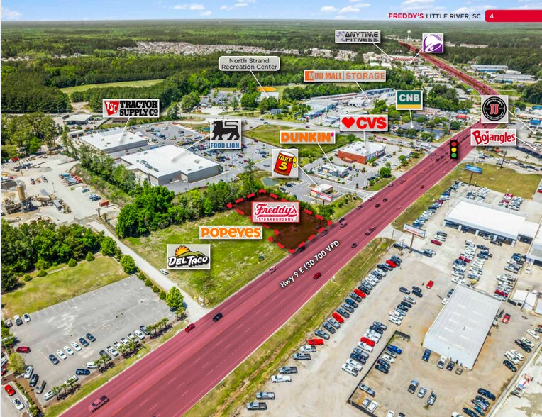 2526 Hwy 9 E, Little River, SC à vendre - Photo du bâtiment - Image 2 de 3