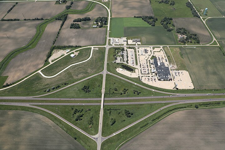 I-35 & Highway 105, Northwood, IA for sale - Aerial - Image 2 of 3