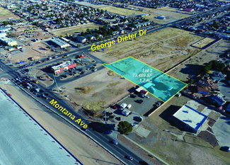 Plus de détails pour 3685 George Dieter Ave, El Paso, TX - Terrain à vendre