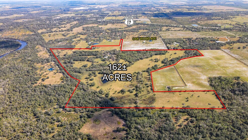 5009 SW Oakwood Ave, Arcadia, FL à vendre - Aérien - Image 3 de 27