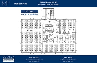 5620 University Pky, Winston-Salem, NC à louer Plan d’étage- Image 1 de 1
