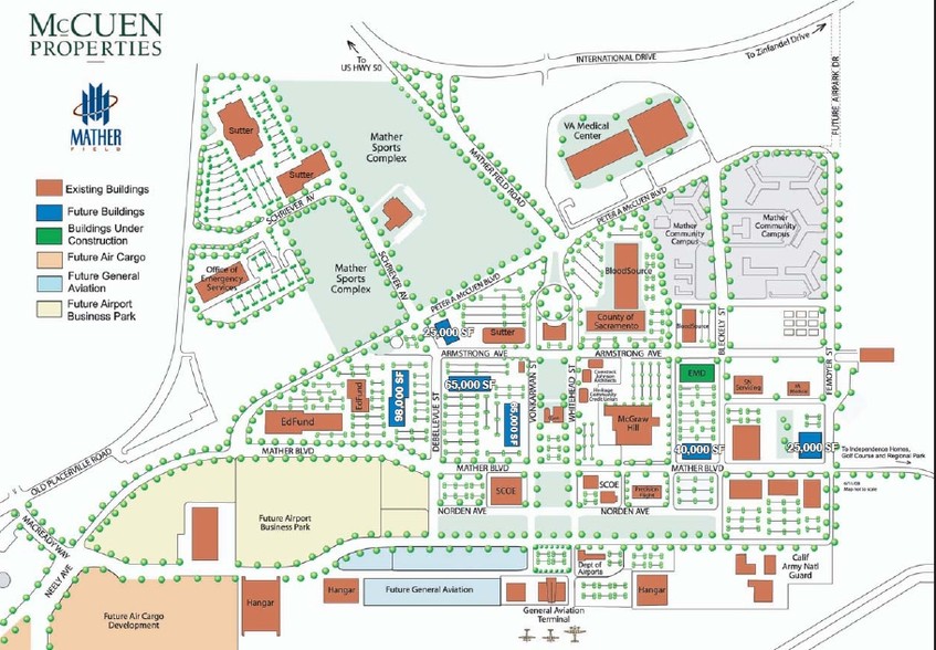 Mather & Bleckely Blvd, Mather, CA à vendre - Plan de site - Image 1 de 1