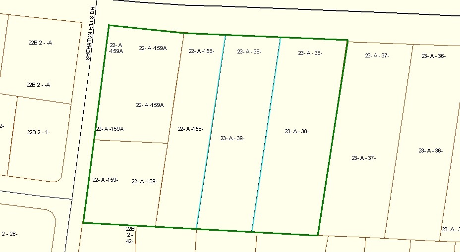4630-4716 Plank Rd, Fredericksburg, VA à vendre - Plan cadastral - Image 3 de 4