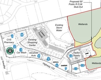 Plus de détails pour Hwy 211, Southport, NC - Terrain à vendre