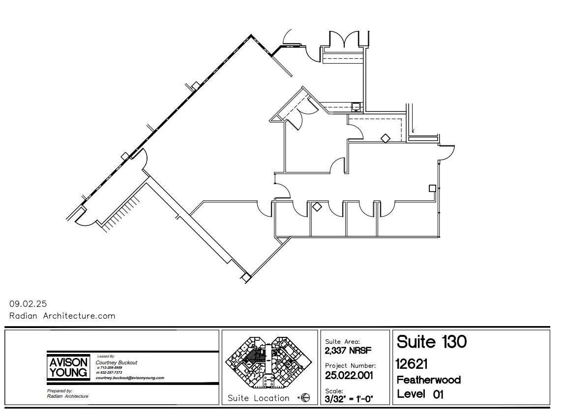 12621 Featherwood Dr, Houston, TX for lease Floor Plan- Image 1 of 1