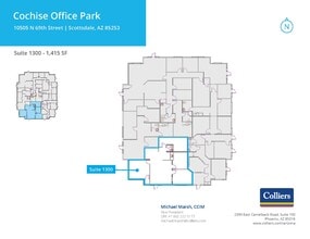 10505 N 69th St, Scottsdale, AZ for lease Floor Plan- Image 1 of 1