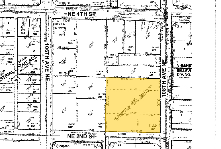225 108th Ave NE, Bellevue, WA à louer - Plan cadastral - Image 2 de 11