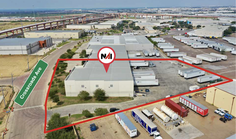 318 Crossroads St, Laredo, TX for lease - Aerial - Image 2 of 5