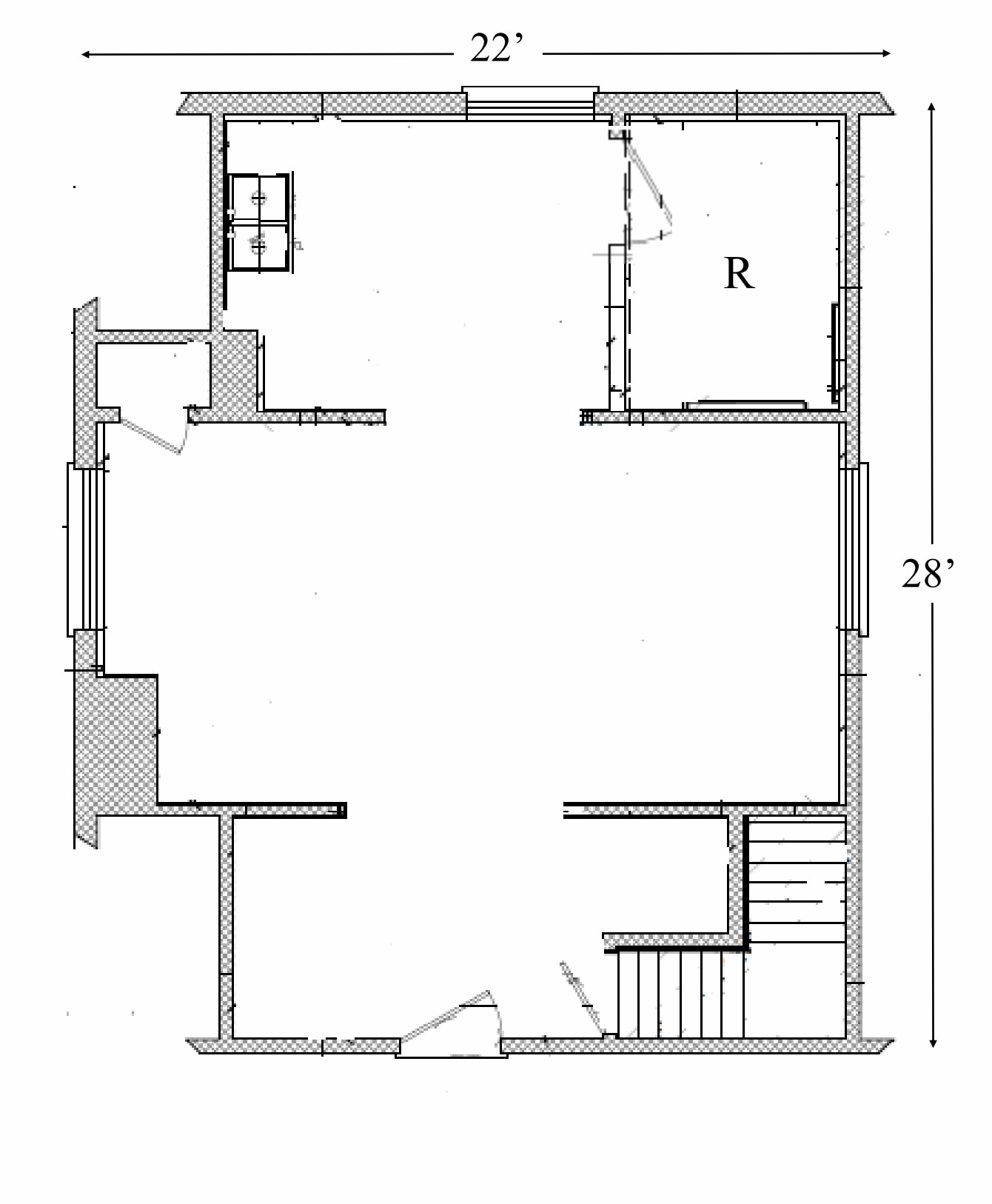 9525 Southview Ave, Brookfield, IL for lease Floor Plan- Image 1 of 1