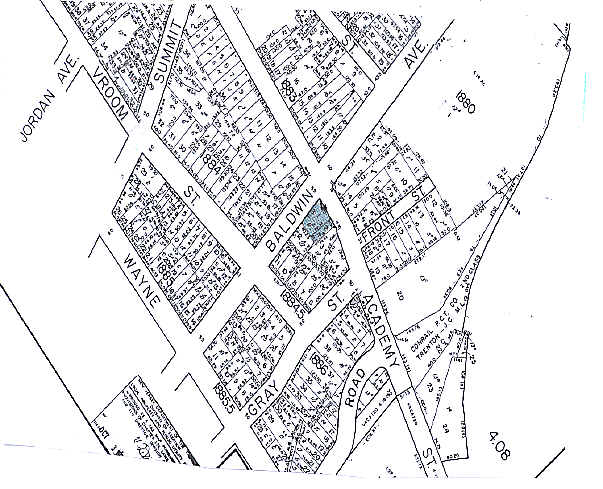 126 Baldwin Ave, Jersey City, NJ à louer - Plan cadastral - Image 2 de 19