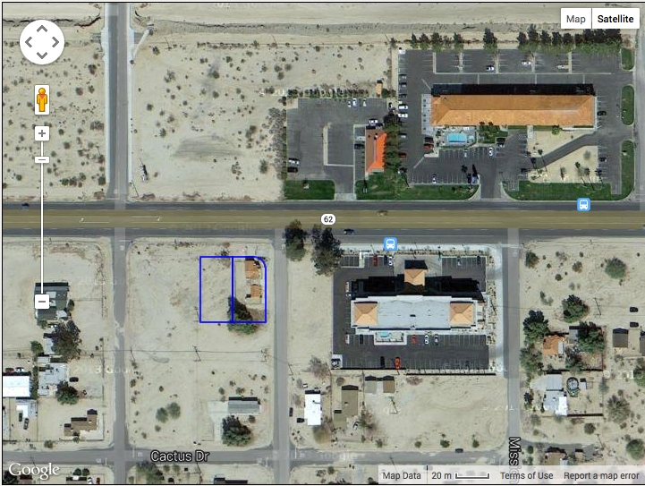 72497 29 Palms Hwy, Twentynine Palms, CA à vendre - Photo du bâtiment - Image 1 de 1