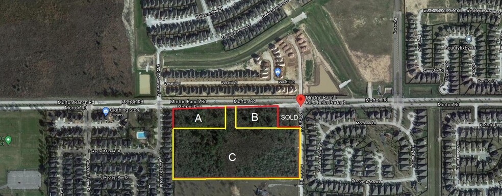 0 Morton Rd, Katy, TX for sale - Site Plan - Image 1 of 1