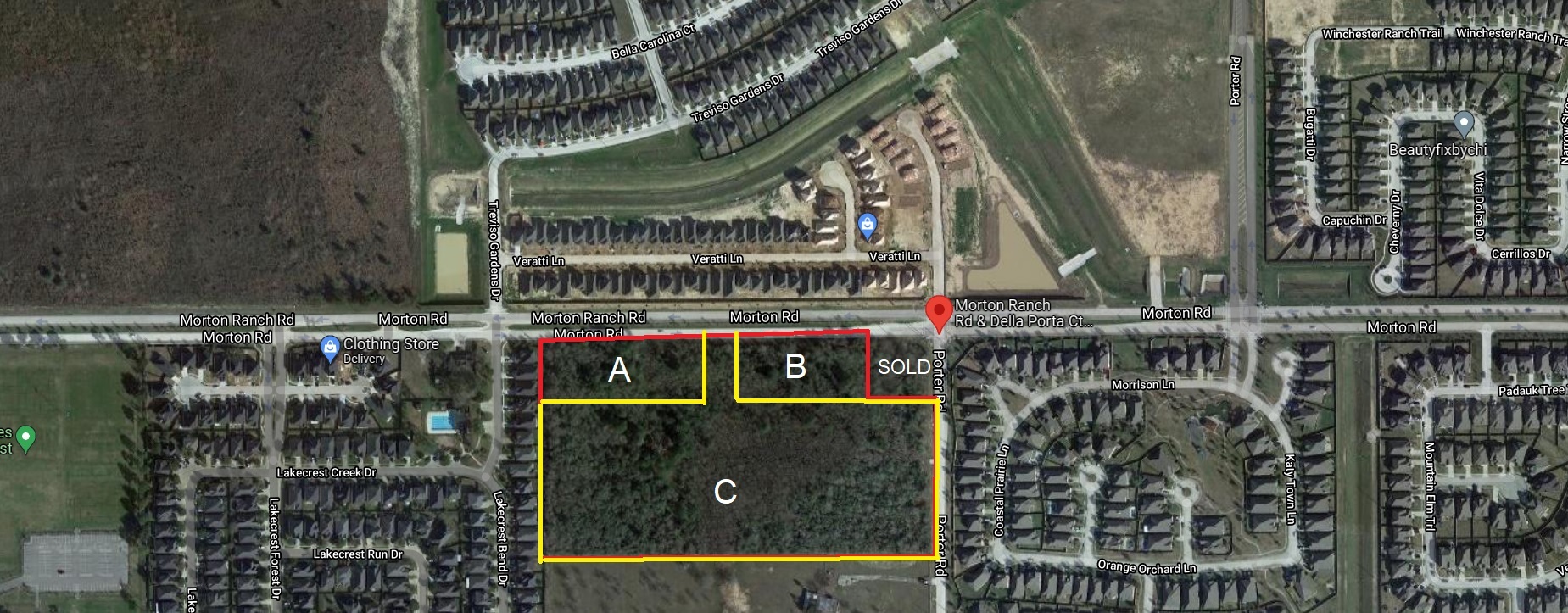 0 Morton Rd, Katy, TX à vendre Plan de site- Image 1 de 1