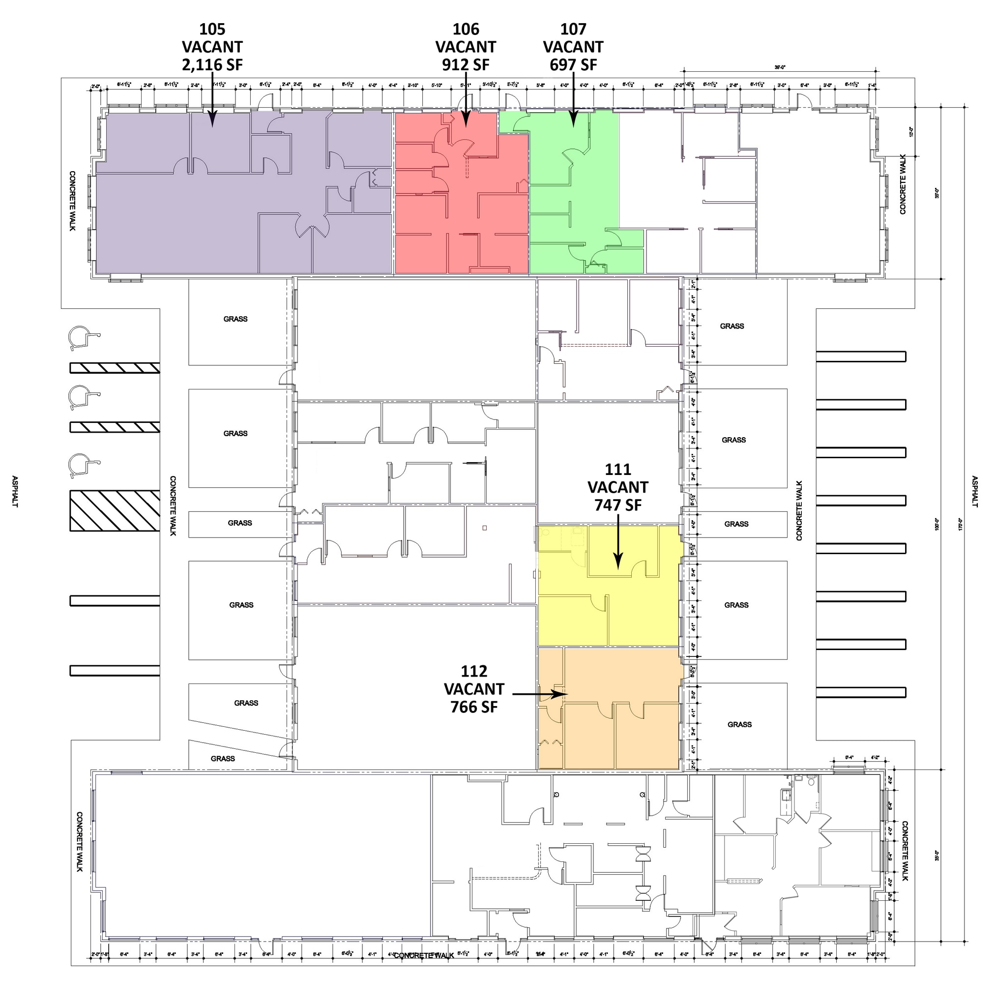 34441 W 8 Mile Rd, Livonia, MI à louer Plan d’étage- Image 1 de 1