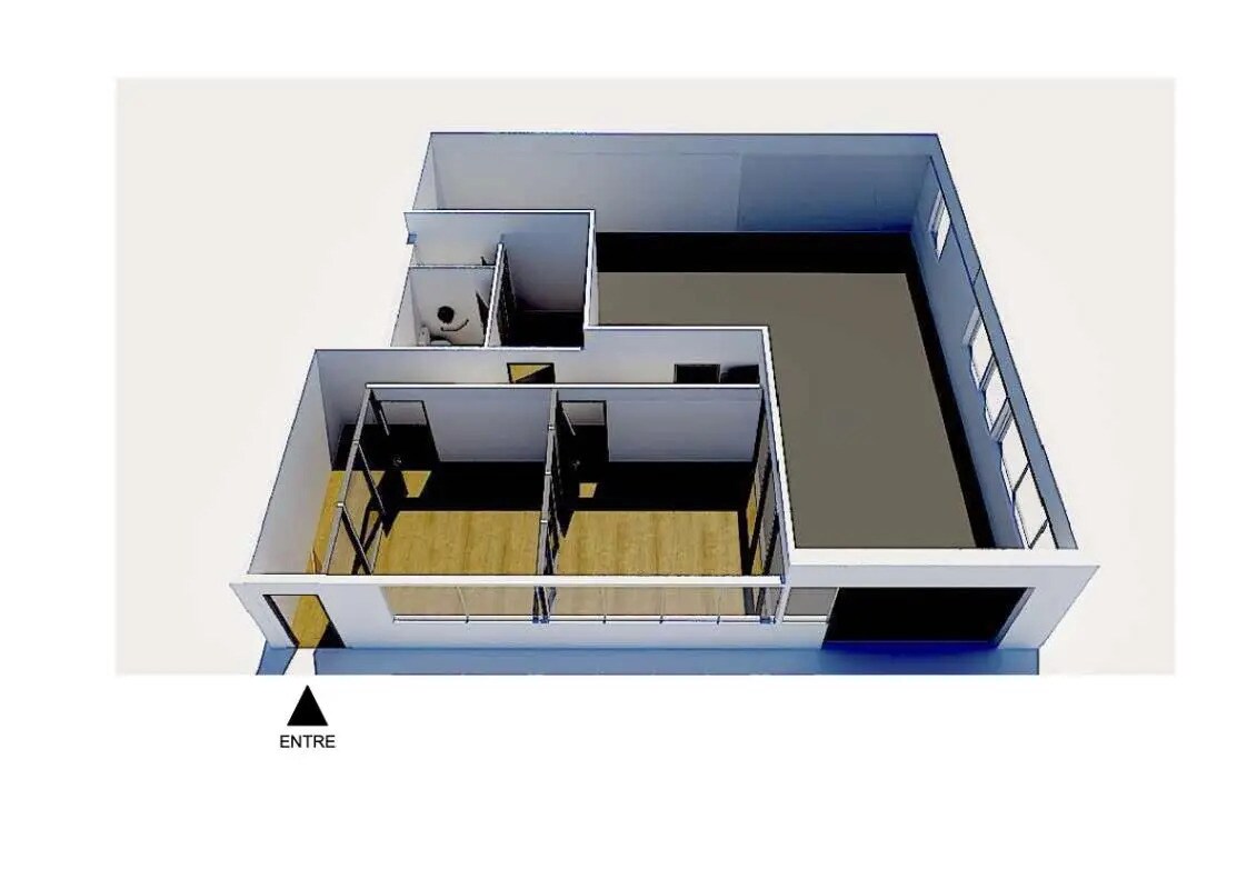 Industrial in Mérignac for lease Floor Plan- Image 1 of 3