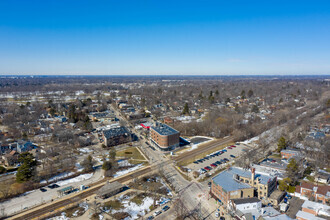 515-555 Roger Williams Ave, Highland Park, IL - AERIAL  map view - Image1