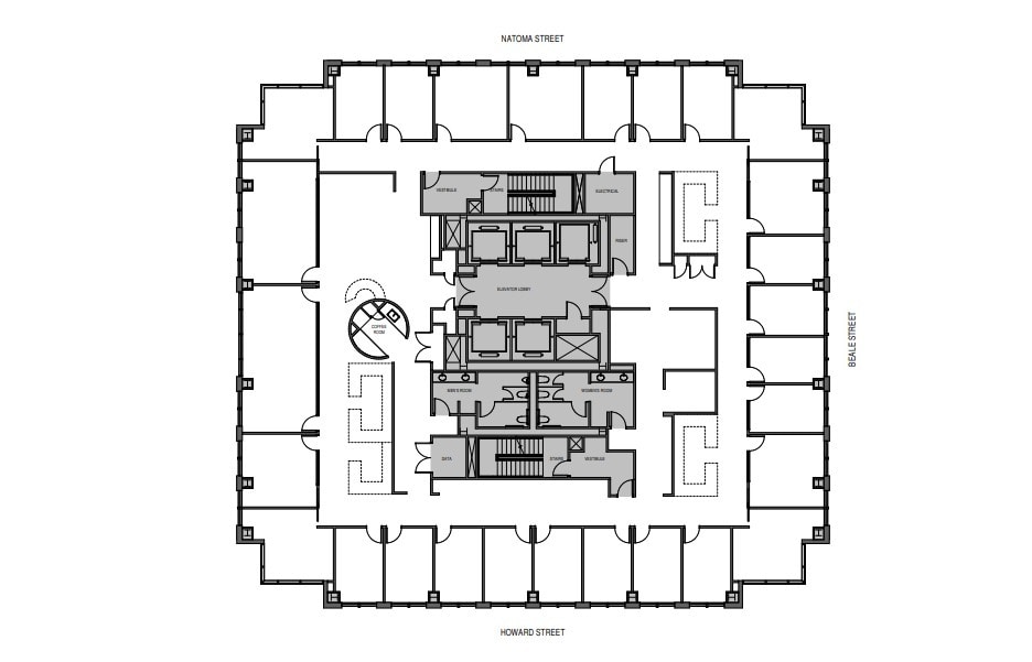 300 Howard St, San Francisco, CA for lease Floor Plan- Image 1 of 1