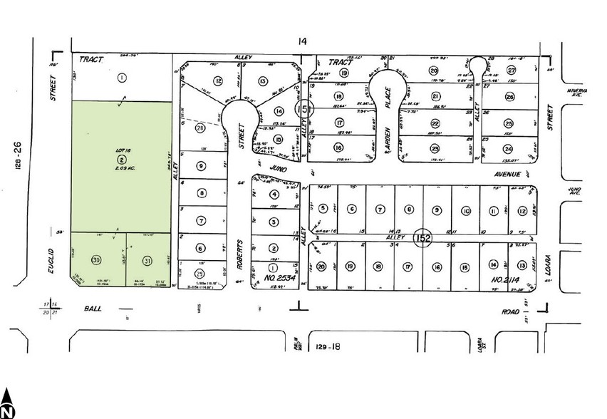 912 S Euclid St, Anaheim, CA à louer - Plan cadastral - Image 2 de 10