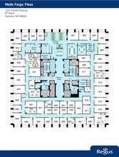 1201 Pacific Ave, Tacoma, WA à louer Plan d’étage- Image 1 de 1