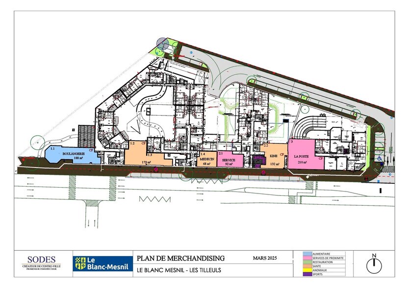 85 Avenue Descartes, Le Blanc-Mesnil à louer - Plan d’étage - Image 3 de 4