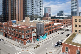 1105-1107 W Fulton St, Chicago, IL - AÉRIEN  Vue de la carte