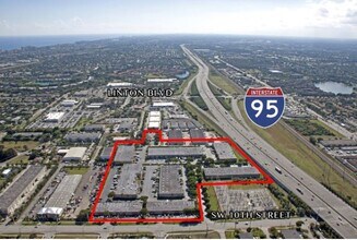 1450 SW 10th St, Delray Beach, FL - AÉRIEN  Vue de la carte