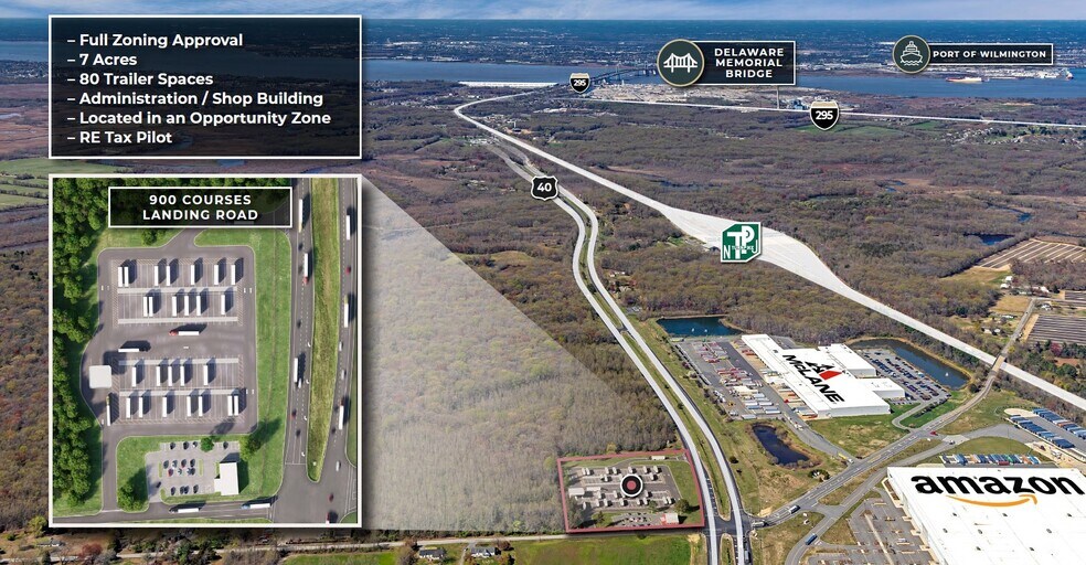 900 Courses Landing Rd, Carneys Point, NJ for sale - Primary Photo - Image 1 of 3