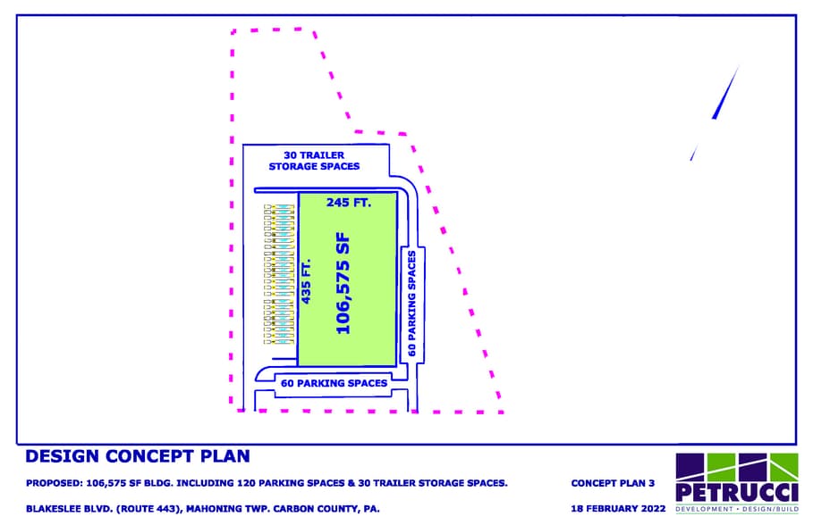 Blakeslee Boulevard Drive West, Lehighton, PA for lease - Site Plan - Image 2 of 2