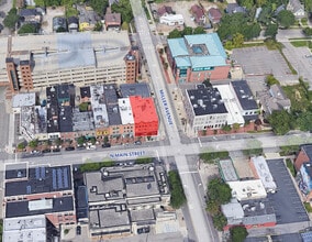 221-223 N Main St, Ann Arbor, MI - AERIAL  map view
