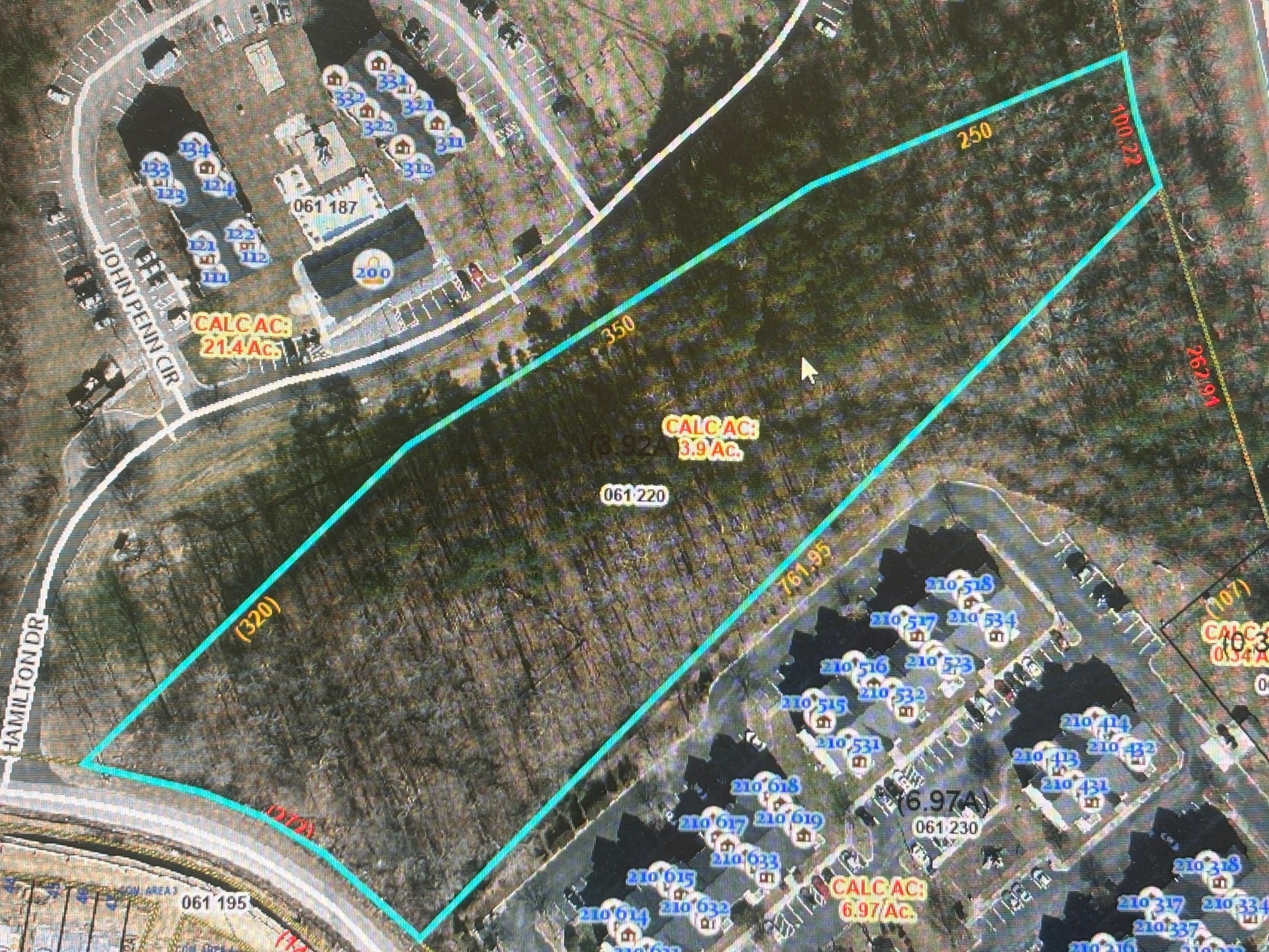 Jake Alexander Blvd. w, Salisbury, NC for sale Plat Map- Image 1 of 2