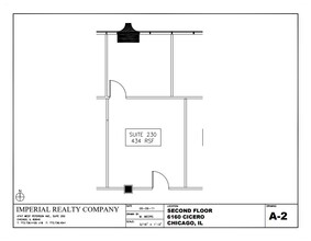 6160 N Cicero Ave, Chicago, IL à louer Plan d  tage- Image 2 de 2