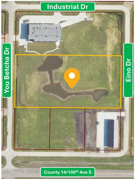 1084 YouBetcha Dr., Horace, ND for sale - Plat Map - Image 2 of 2