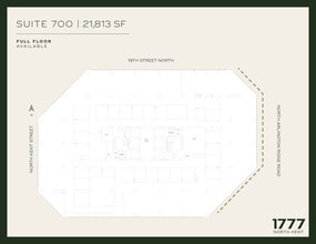 1777 N Kent St, Arlington, VA for lease Floor Plan- Image 1 of 1