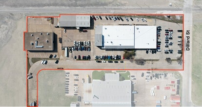 2425 Dillard St, Grand Prairie, TX - Aerial  map view