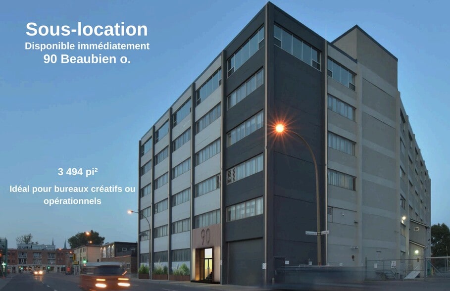 90 Rue Beaubien O, Montréal, QC for lease - Building Photo - Image 1 of 11