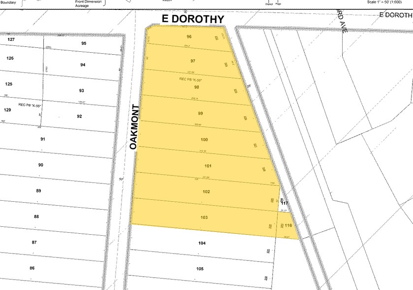 1100 E Dorothy Ln, Dayton, OH à vendre - Plan cadastral - Image 2 de 2