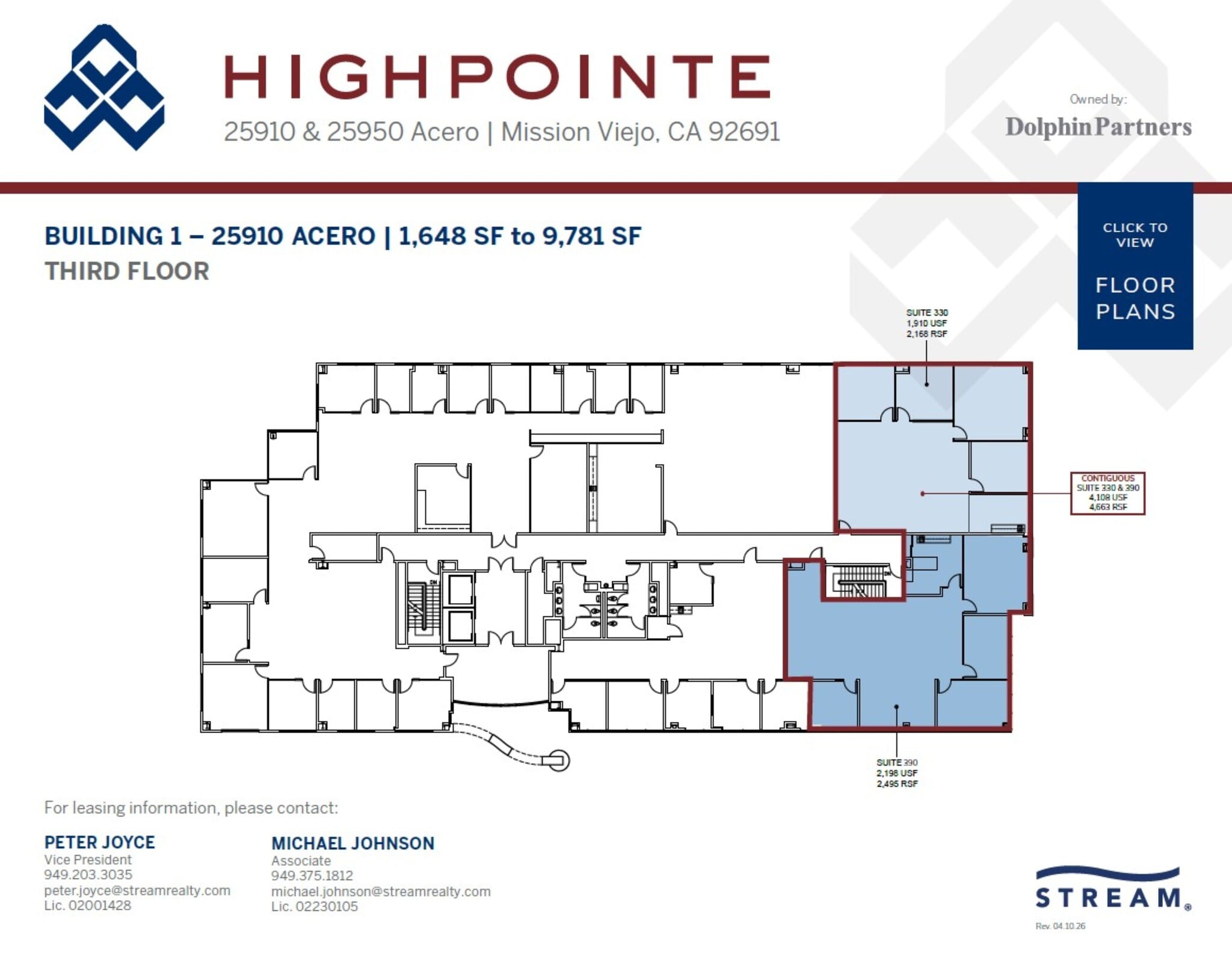 25950 Acero, Mission Viejo, CA à louer Plan d’étage- Image 1 de 1