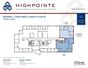 25950 Acero, Mission Viejo, CA à louer Plan d’étage- Image 1 de 1