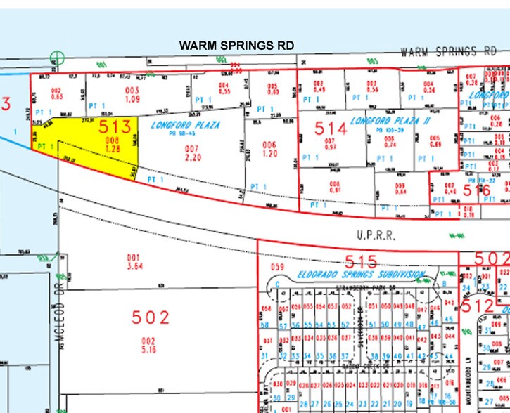 3037 E Warm Springs Rd, Las Vegas, NV à vendre - Plan cadastral - Image 2 de 38
