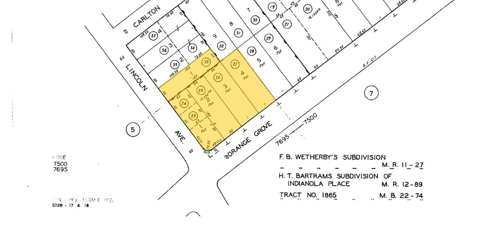735 N Orange Blvd, Pasadena, CA à vendre - Photo du bâtiment - Image 2 de 17