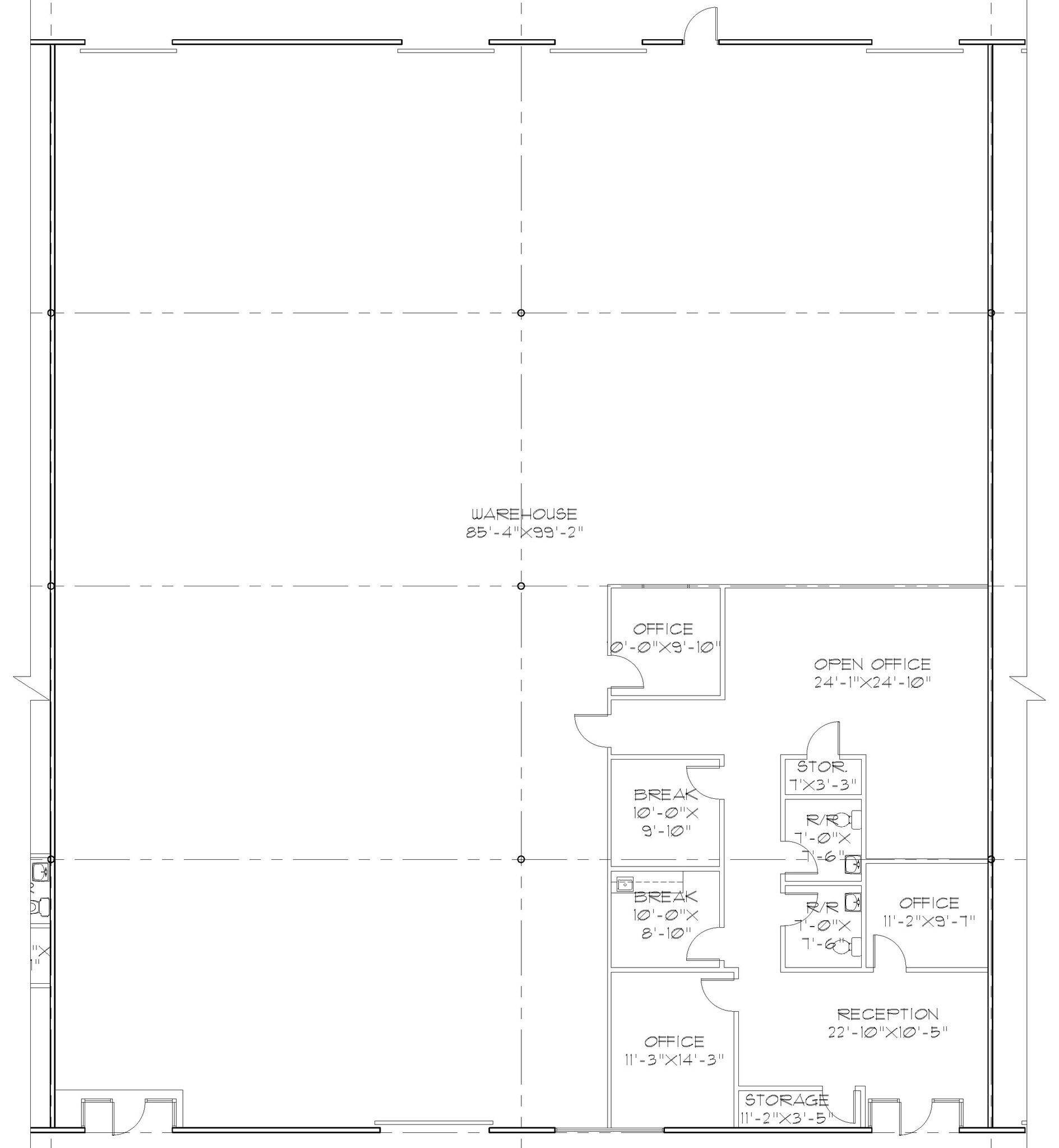 10601-10732 Sentinel St, San Antonio, TX for lease Floor Plan- Image 1 of 1