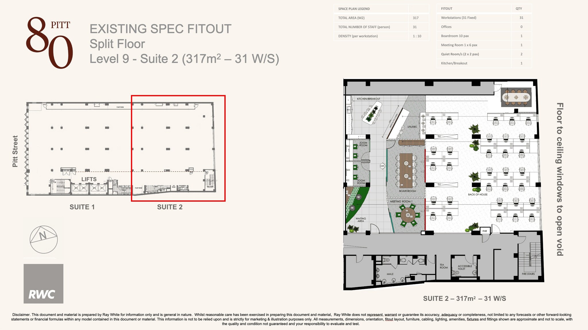 80-82 Pitt St, Sydney for lease Floor Plan- Image 1 of 6