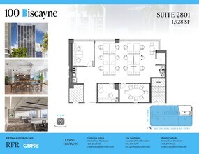 100 N Biscayne Blvd, Miami, FL for lease Site Plan- Image 1 of 5